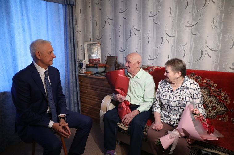 Ветерану Великой Отечественной войны Николаю Александровичу Стаценко исполнилось 100 лет