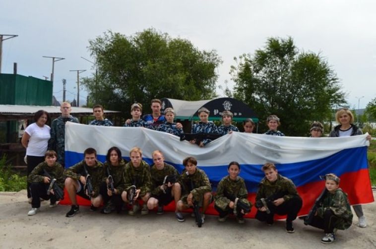 Воспитанники школы-интерната «Семья» приняли участие в военно-тактической игре «Патриоты России»