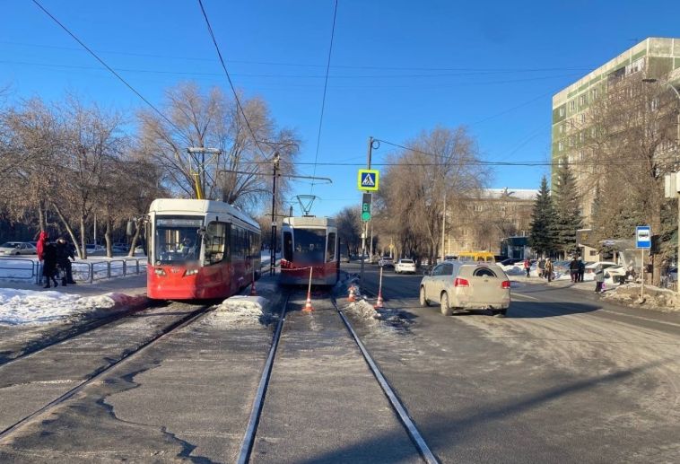 В Магнитогорске водитель трамвая совершил наезд на пешехода