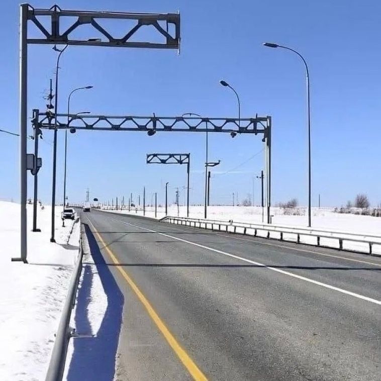 На трассе под Магнитогорском запустили новый автоматический пункт весогабаритного контроля