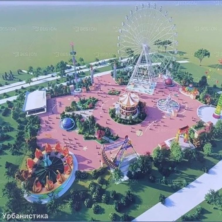 В Магнитогорске ко Дню металлурга появится колесо обозрения