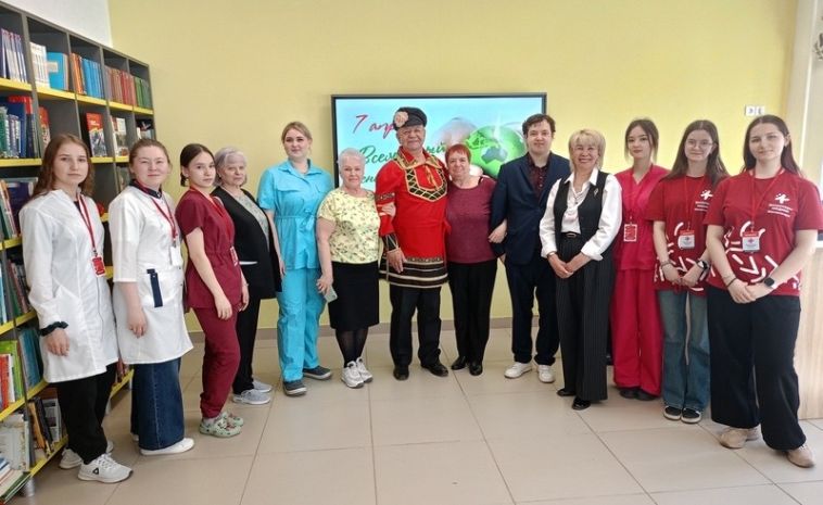 Всемирный день здоровья отметили в библиотеке семейного чтения в Магнитогорске