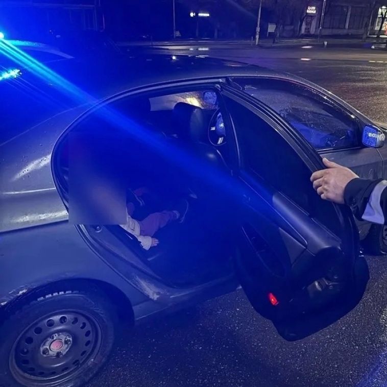 В Магнитогорске задержан пьяный водитель, который вёз в машине двоих детей