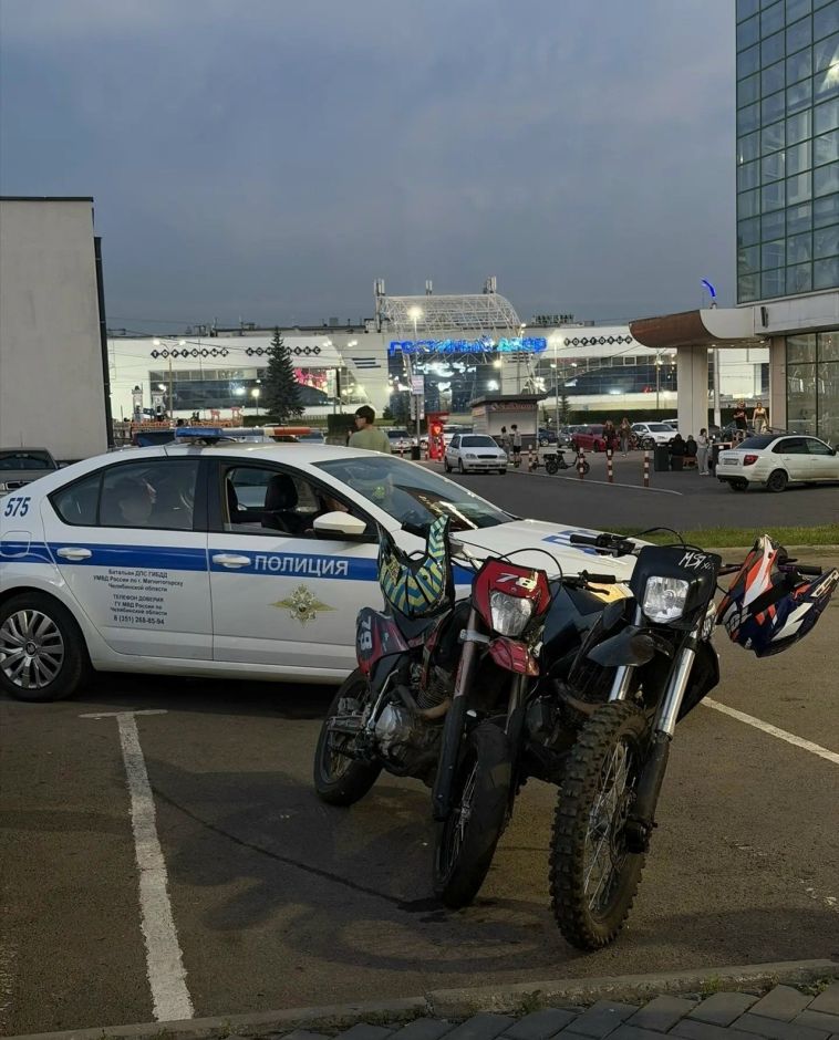 Сотрудники мотовзвода продолжают задерживать несовершеннолетних водителей мототранспортных средств, создающих угрозу безопасности дорожного движения