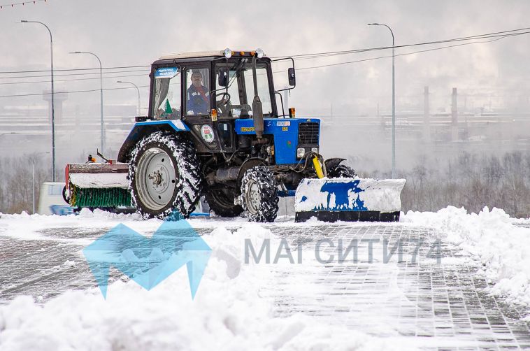 Из Магнитогорска за новогодние праздники вывезли более 70 тонн снега