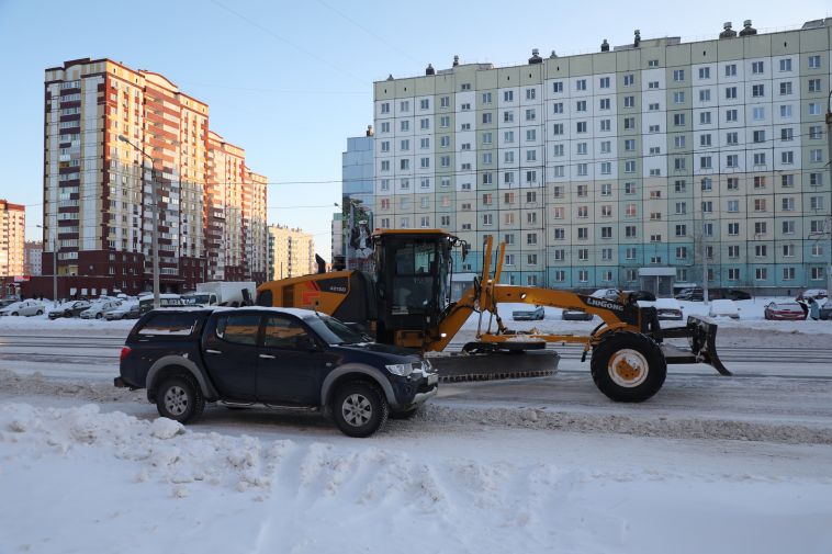 С улиц Магнитогорска за сутки вывезли более 14 тысяч тонн снега