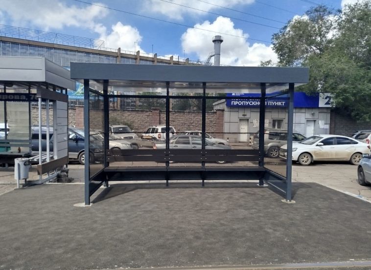 В Магнитогорске завершилась масштабная модернизация остановок общественного транспорта